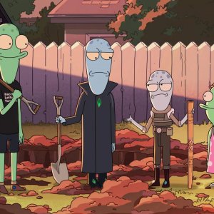 Solar Opposites: una scena della serie animata disponibile su Star