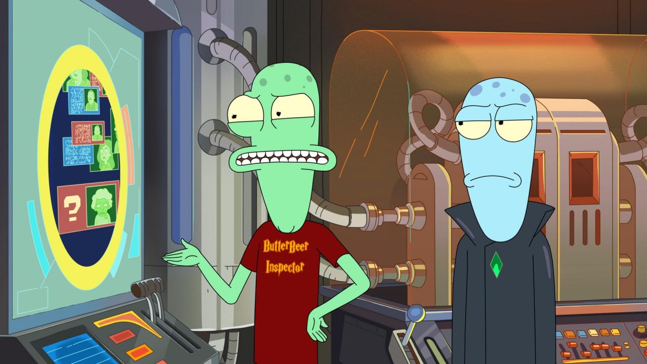 Una scena di Solar Opposites