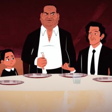 QT8 - Quentin Tarantino – The First Eight: una scena animata