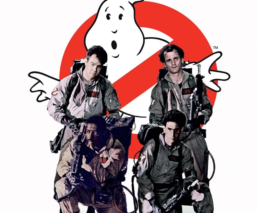 Un poster di Ghostbuster