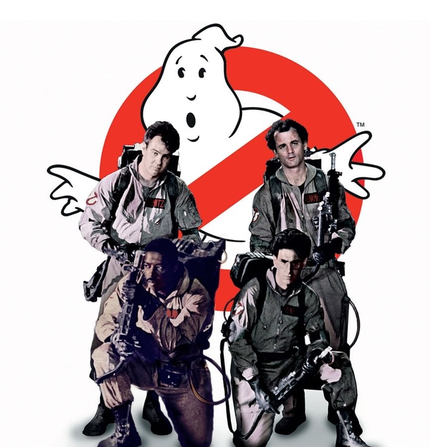 Un poster di Ghostbuster