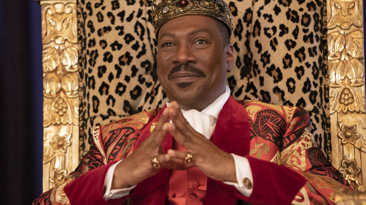 Eddie Murphy in una scena di Il principe cerca figlio