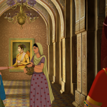 Bombay Rose: una scena del film