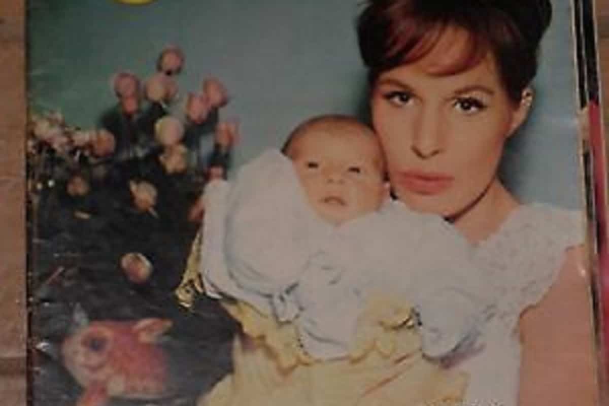Ornella Vanoni col figlio