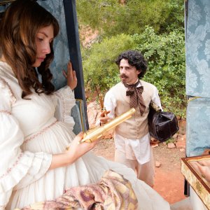 Il mio corpo vi seppellirà: Simona Di Bella e Gabriele Gallinari in una scena