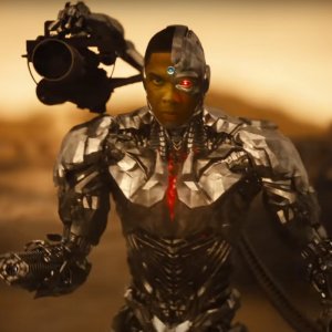 Zack Snyder's Justice League: Ray Fisher durante una scena
