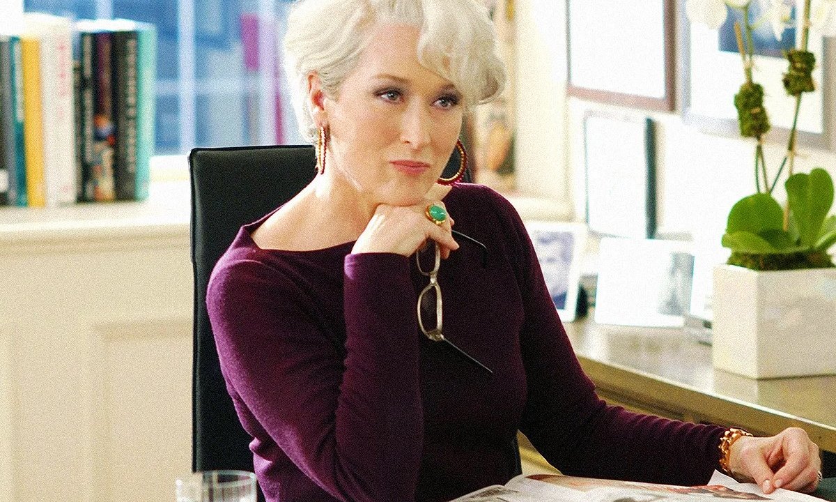 Una foto di Meryl Streep in il Diavolo veste Prada