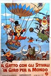 Locandina di Il gatto con gli stivali in giro per il mondo