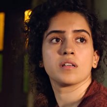 Pagglait: Sanya Malhotra in un primo piano