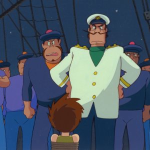 Conan ragazzo del futuro: una scena dell'anime