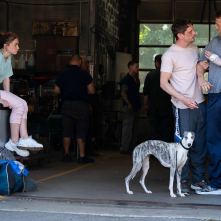Jungleland: Charlie Hunnam e Jack O'Connell durante una scena