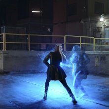 Thunder Force: Pom Klementieff, Melissa McCarthy, Octavia Spencer in una scena