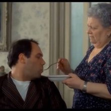 Carlo Verdone e la Sora Lella in Acqua e Sapone