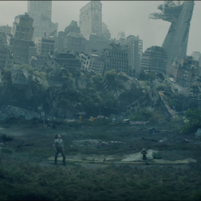 Loki: la città in rovina in una foto tratta dal trailer della serie