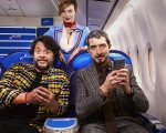 Modalità aereo: il film con Lillo e Caterina Guzzanti stasera su Rai1 in prima visione