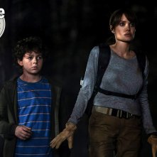 Quelli che mi vogliono morto: Angelina Jolie e Finn Little in una foto del film