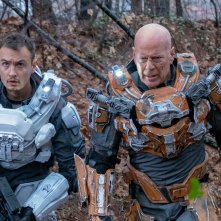 Cosmic Sin: Bruce Willis in una scena del film di fantascienza