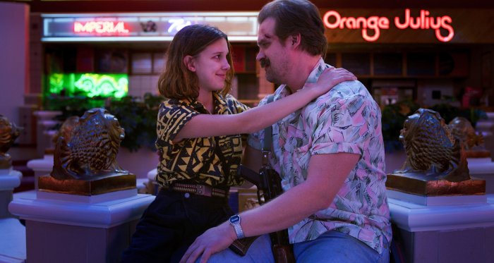 Stranger Things 4, David Harbour azzarda lo spoiler su Instagram, Millie Bobby Brown: "Fermo!"