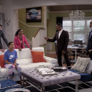 Papà, non mettermi in imbarazzo! - il cast in una foto di scena