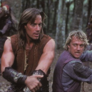 Hercules: Kevin Sorbo e Michael Hurst in una scena
