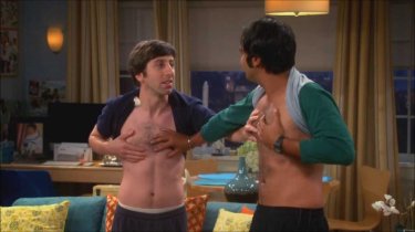 The Big Bang Theory Simon Helberg Kunal Nayyar