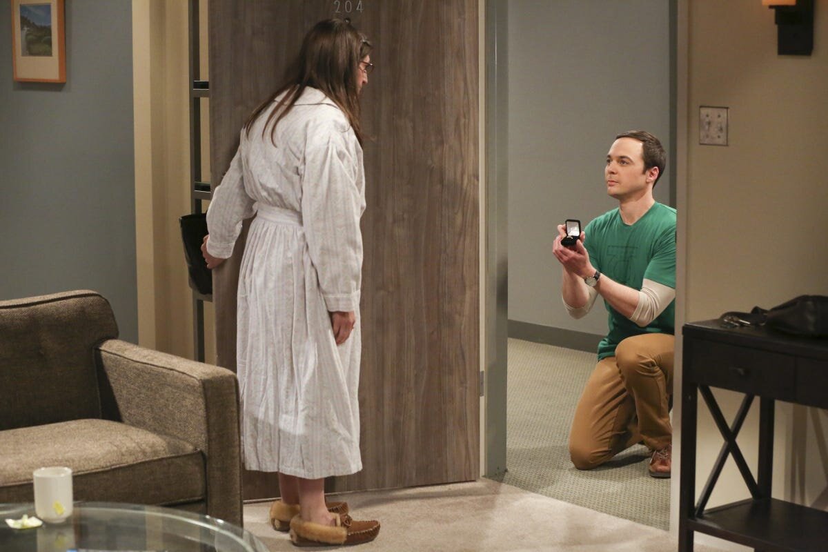 The Big Bang Theory Mayim Bialik Sul Fidanzamento Di Sheldon E Amy