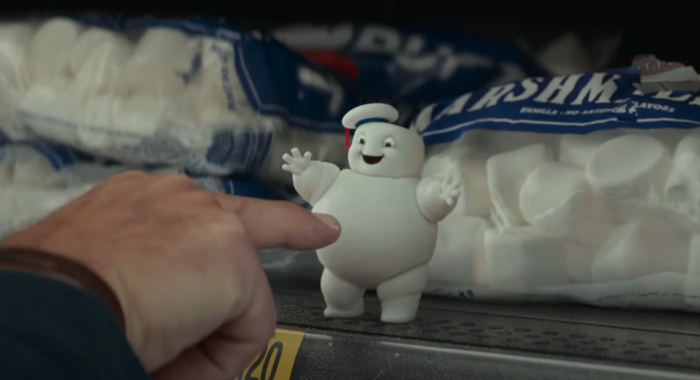 Ghostbusters: Legacy, la reazione di Bill Murray ai mini-puft in un divertente video