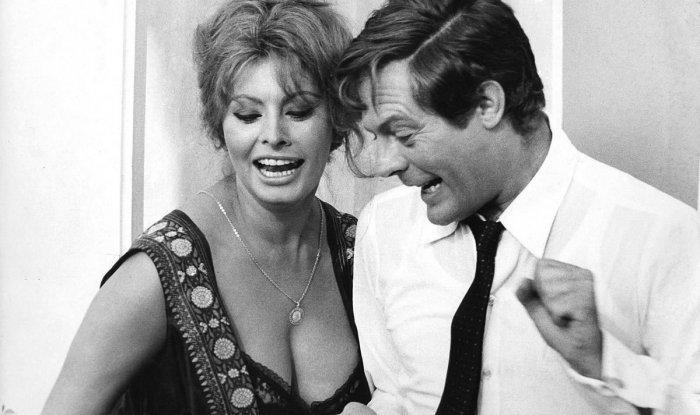 Marcello Mastroianni e Sophia Loren: l'intervista in TV è uno show, tra battibecchi, parolacce e complicità