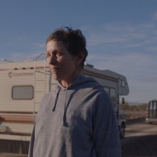 Nomadland: una scena con Frances McDormand