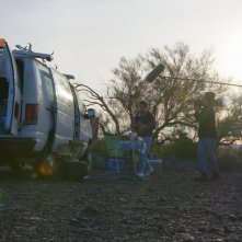 Nomadland: una foto dal set del film