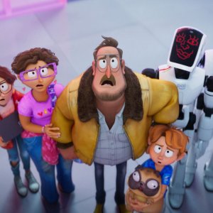 I Mitchell contro le macchine: una scena del film d'animazione