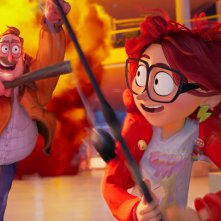 I Mitchell contro le macchine: una scena del film animato