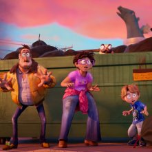 I Mitchell contro le macchine: un momento del film animato