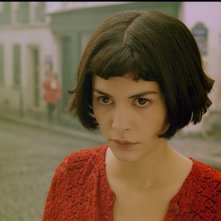 Il favoloso Mondo di Amelie: Audrey Tautou in un momento del film
