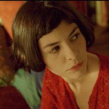 Il favoloso Mondo di Amelie: Audrey Tautou in una sequenza