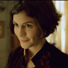 Il favoloso Mondo di Amelie: Audrey Tautou in una scena del film