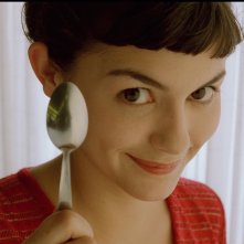 Il favoloso mondo di Amelie: Audrey Tautou in una scena
