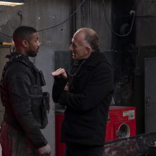 Senza rimorso: Michael B. Jordan con il regista Stefano Sollima