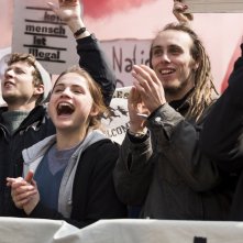 E domani il mondo intero: Mala Emde durante una scena del film