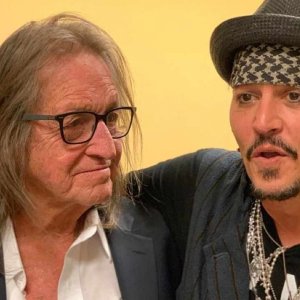 Blow: il vero George Jung e Johnny Depp in una foto che li ritrae insieme