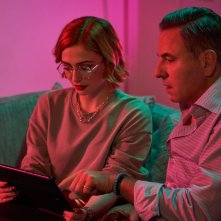 Twist: Sophie Simnet e David Walliams in una scena