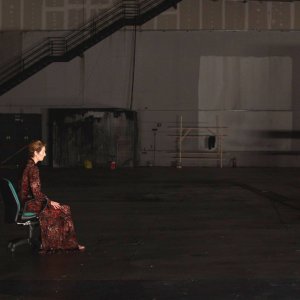 The Human Voice: Tilda Swinton in una sequenza del film