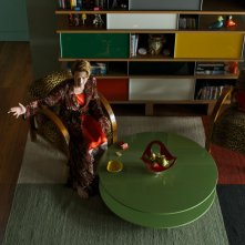 The Human Voice: Tilda Swinton durante una scena