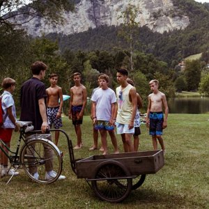 La casa inquietante: una scena del film