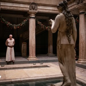 Domina: una scena del primo episodio della serie Sky Original