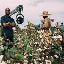 La ferrovia sotterranea: Barry Jenkins sul set in Georgia