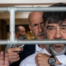 Ostaggi: Gianmarco Tognazzi con Francesco Pannofino in una scena