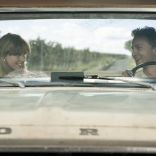 Io rimango qui: Sinje Irslinger durante una scena