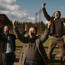 Un altro giro: Mads Mikkelsen, Lars Ranthe, Magnus Millang in una scena