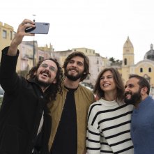 Generazione 56K: il cast in una foto di scena